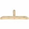 Ekena Millwork Portland Rough Sawn Timber Gable Bracket, Douglas Fir, 72"W x 30"H x 6"D x 6"F, 10/12 Pitch GBW072X30X0606POR00RDF - alternate 2